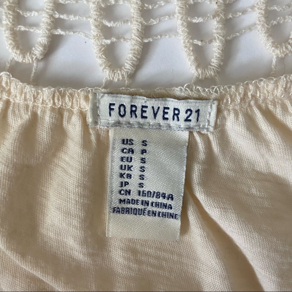 Women’s Cotton Lace Top Blouse Small - Picture 4 of 8